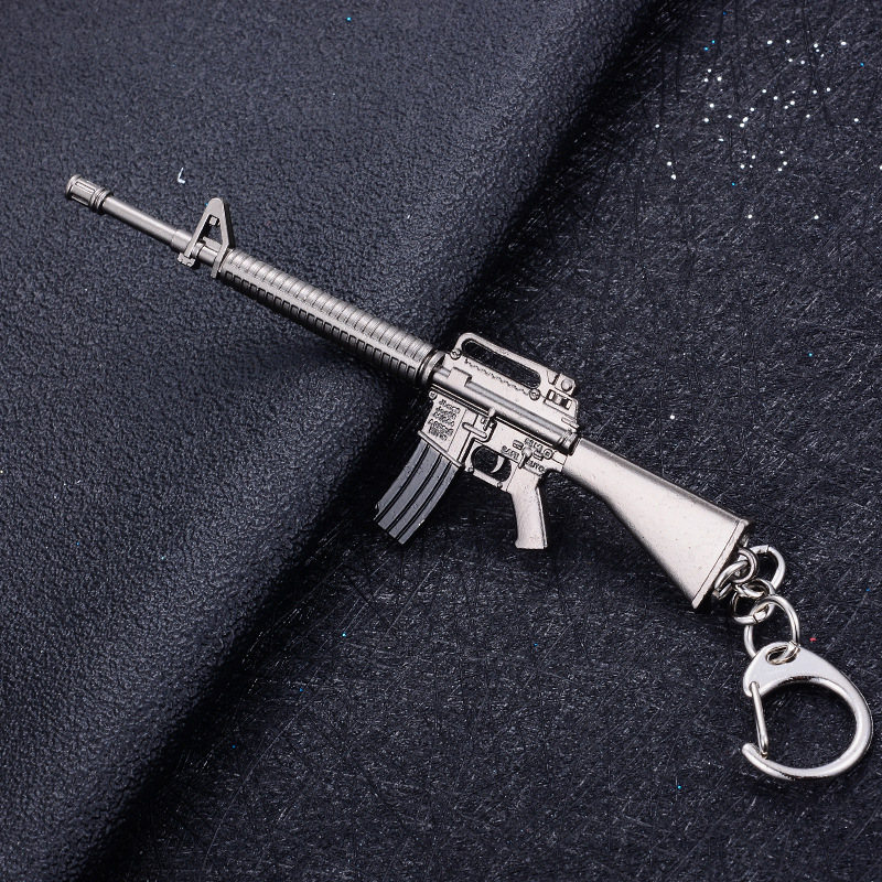 Móc Khóa Đồ Chơi Mô Hình Kiểu M16A4 Vật Phẩm Game PUBG