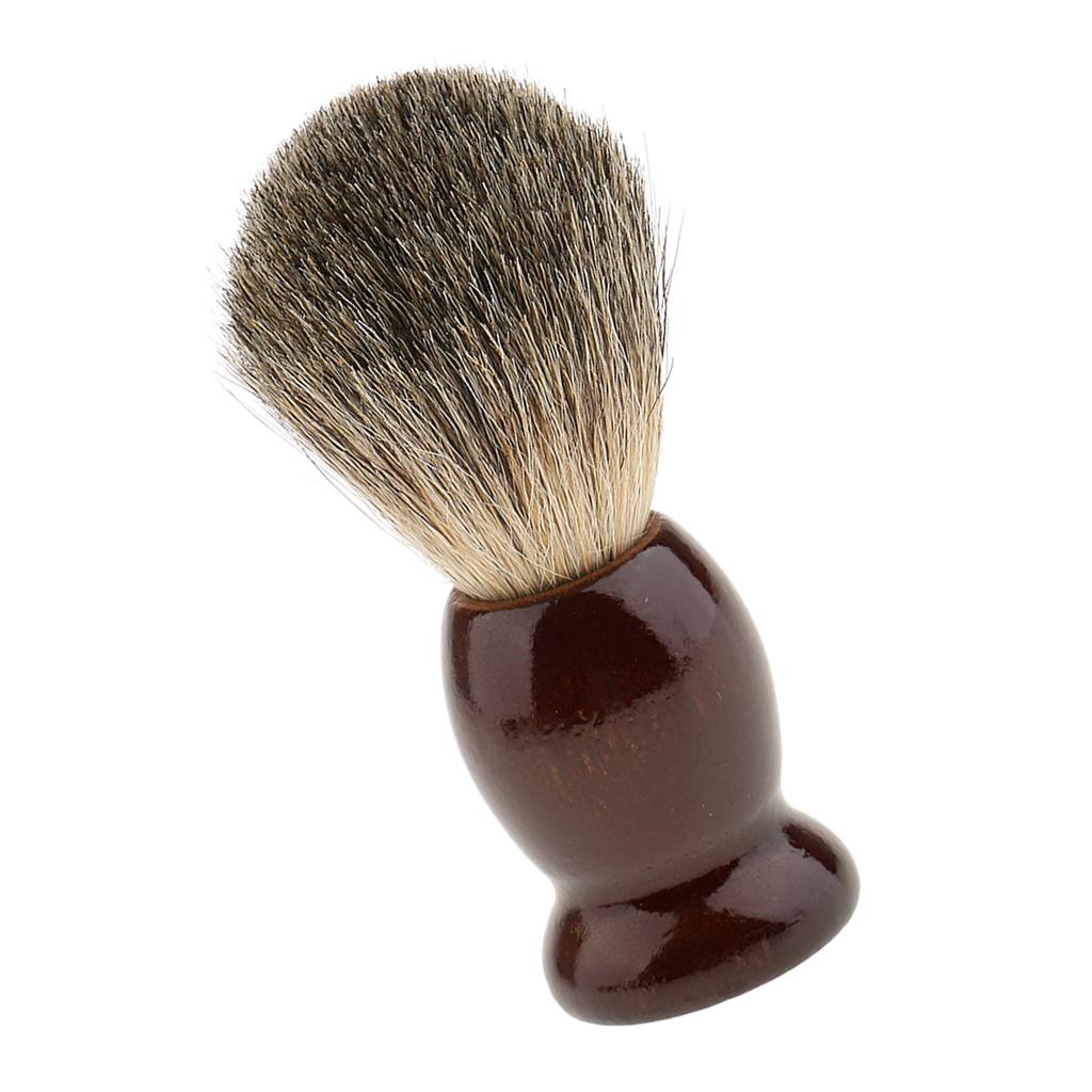 Soft Safety Facial Neck Bristle Hairdressing Shaving Brush Cleaner For Men's Hair Beard Cutting Dust Cleansing