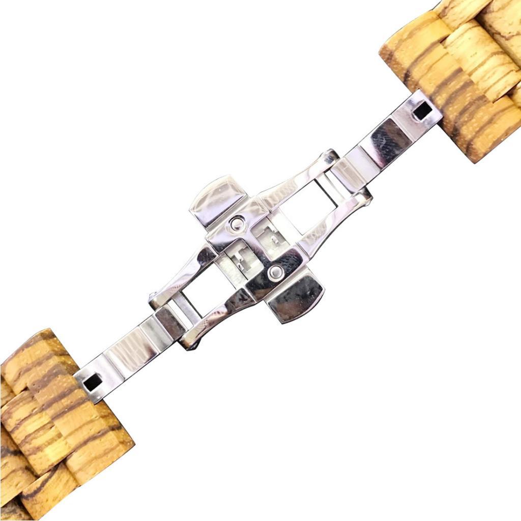 Sandalwood Watch Strap Band Clasp for  /2/1 42mm Light Brown