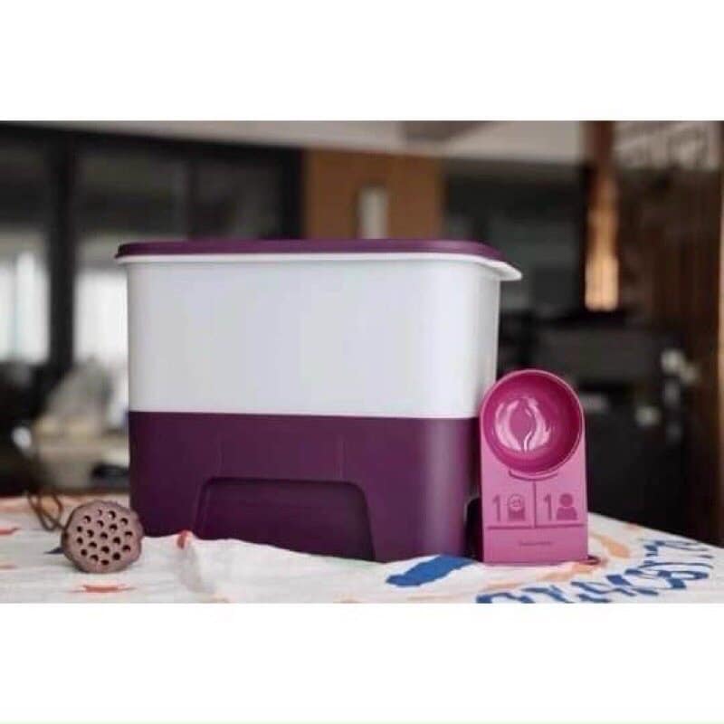 Thùng gạo Thông Minh Tupperware Junior 5kg - Hàng chính hãng