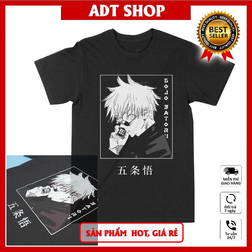 Áo thun Jujutsu Kaisen: Gojo Satoru Unisex ADT Store Anime mẫu HOT giá rẻ
