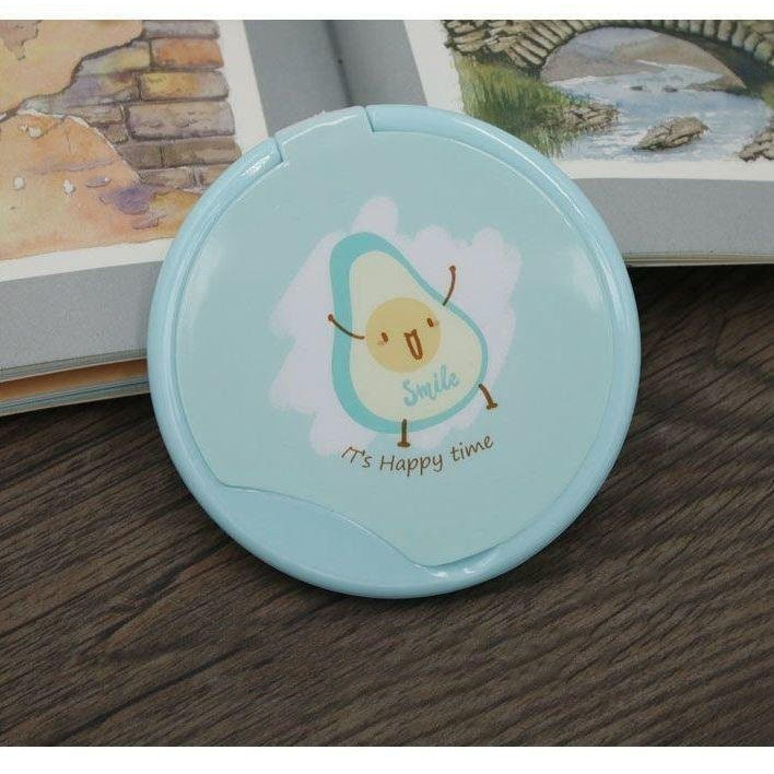 Gương mini cầm tay siêu xinh - Kèm lược