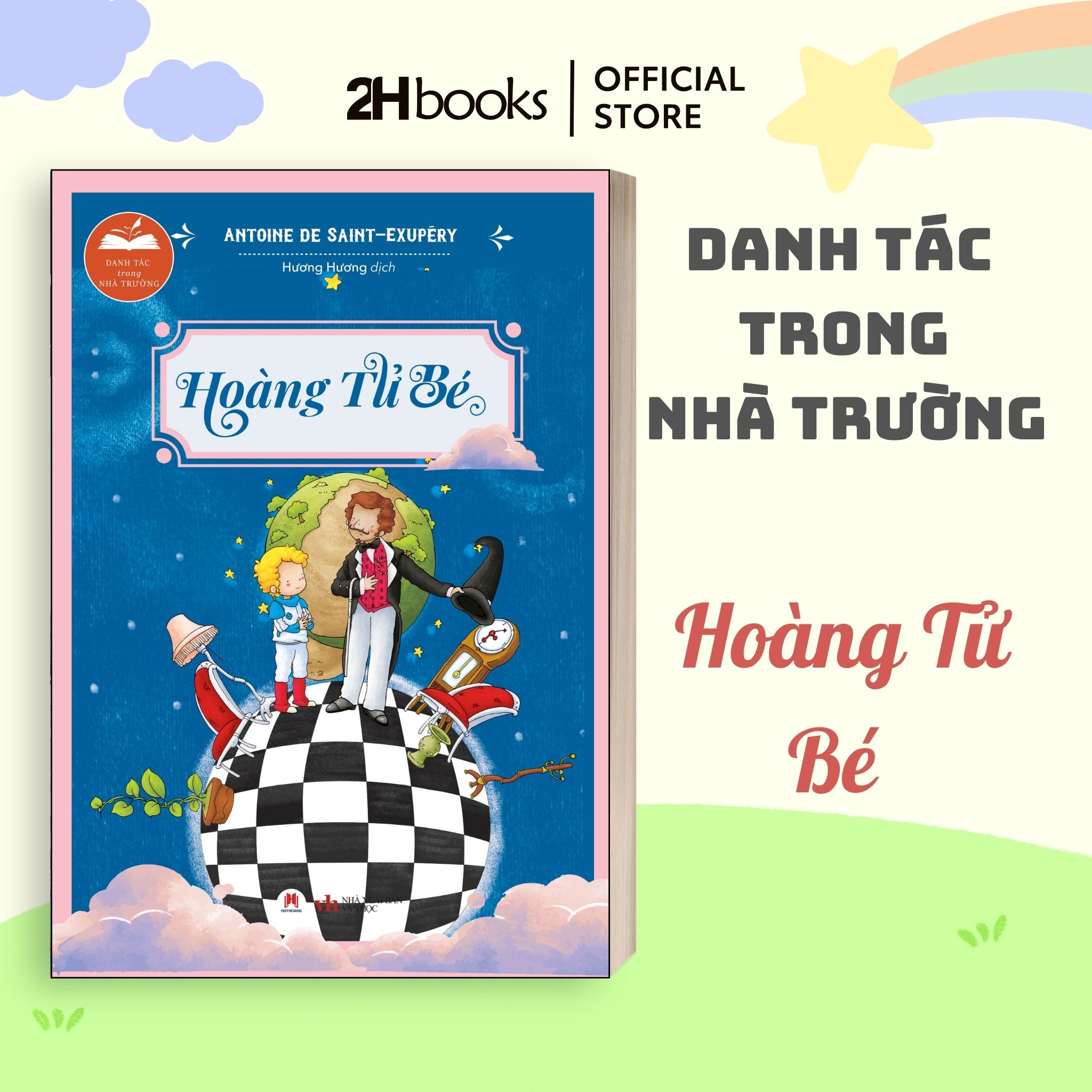 Sách Thiếu Nhi Danh tác trong nhà trường, trọn bộ 16 chủ đề, phiêu lưu, khám phá thê giới, 2HBooks