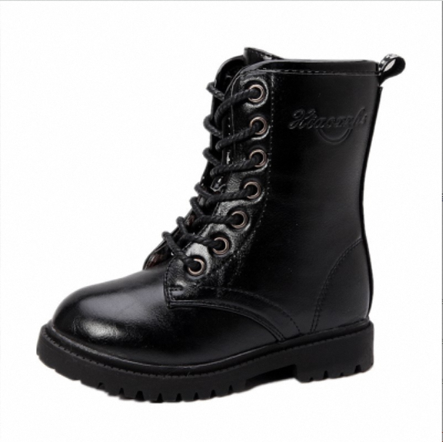 Bốt combat/Boots cổ ngắn cho bé gái, phong cách Hàn Quốc,( mẫu mới nhất ) BA238