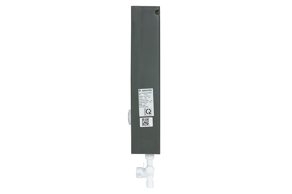 Máy nước nóng trực tiếp Ariston 4500W AURES PREMIUM+ 4.5P, có bơm trợ lực, phù hợp miền Nam hoặc khu vực trên 20°C [Hàng Chính Hãng]