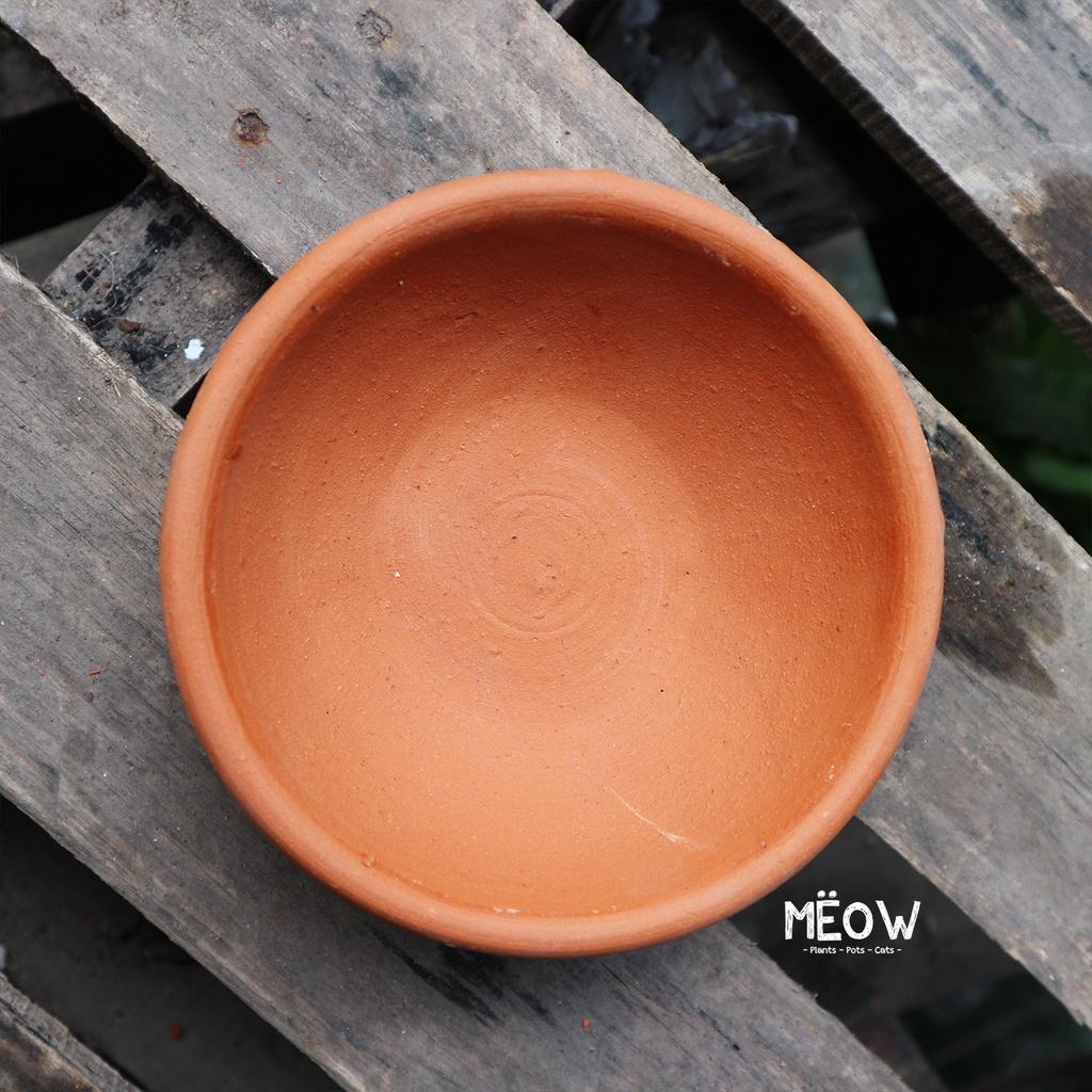 COMBO 5 chậu đất nung Chảo lớn 17x6cm