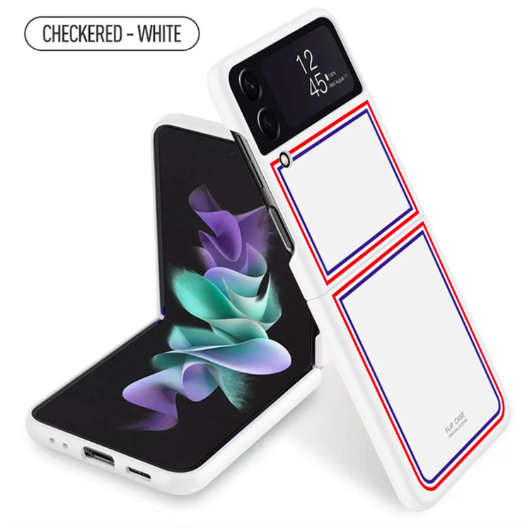 Ốp lưng dành cho Samsung Galaxy Z Flip 3, Z Flip 4 lưng cứng sơn mờ, mỏng nhẹ chống sốc