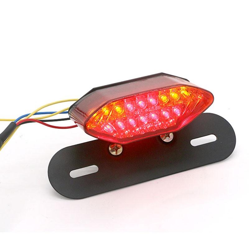 Đèn LED báo tín hiệu gắn đuôi xe Harley Cafe Racer Honda KTM z1000