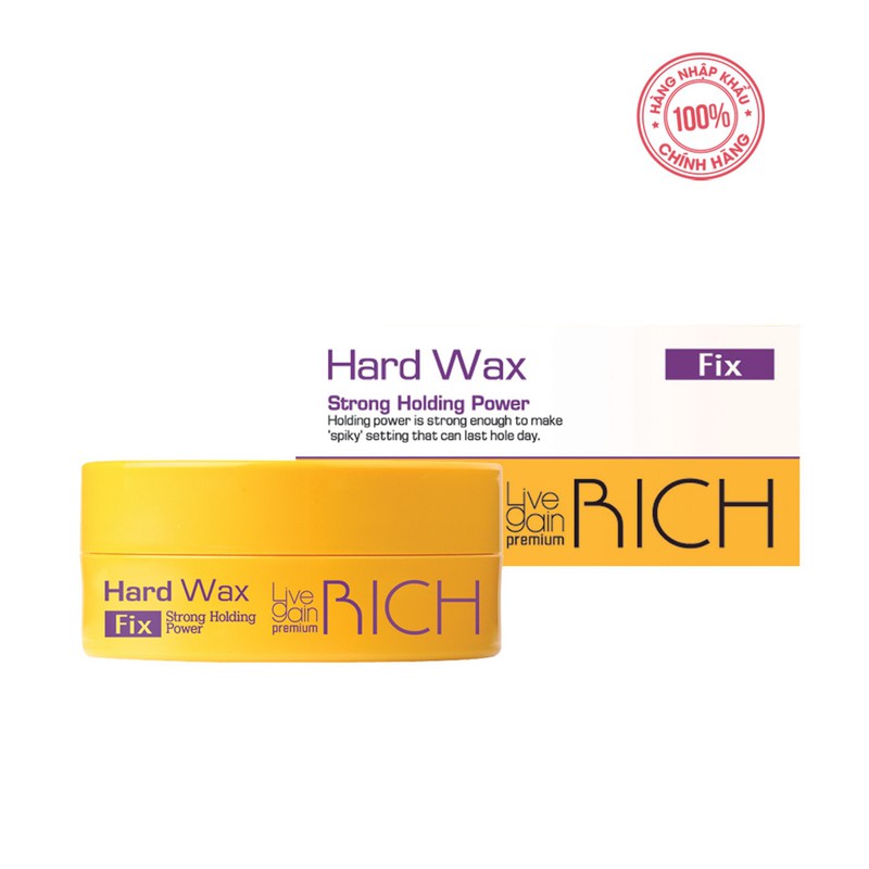 Sáp siêu cứng Livegain Premium Rich Hard Wax Fix 110g