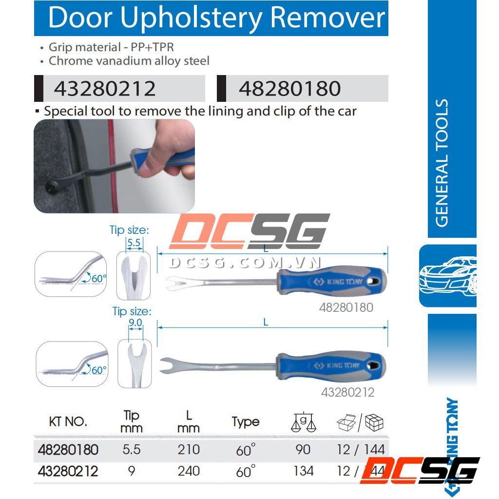 Tua vít đầu chẻ nại ốc, đinh ghim Kingtony 48280180 và 43280212 | DCSG