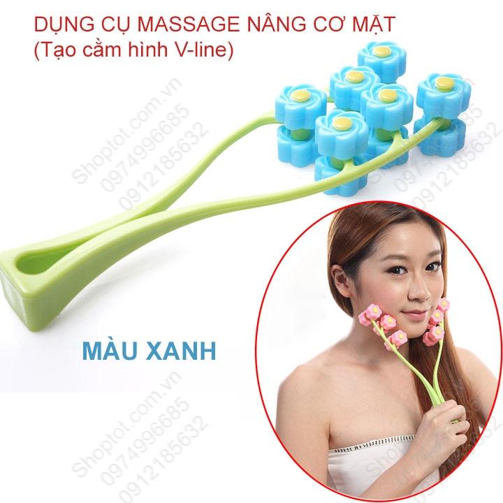 Dụng cụ massage mặt tạo hình cằm V-Line, massage tay, chân đa năng làm bằng nhựa PP dẻo và bền