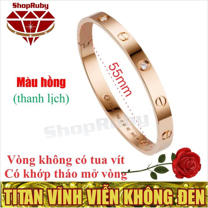 VÒNG TAY TITAN MÀU HỒNG, TRẮNG, VÀNG | LẮC TAY TITAN NAM NỮ - LT067A