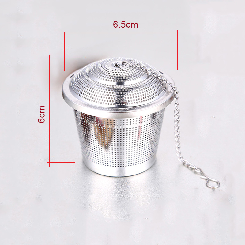 Bộ lọc pha trà đa năng bằng inox 304, hình trụ có nhiều kích cỡ