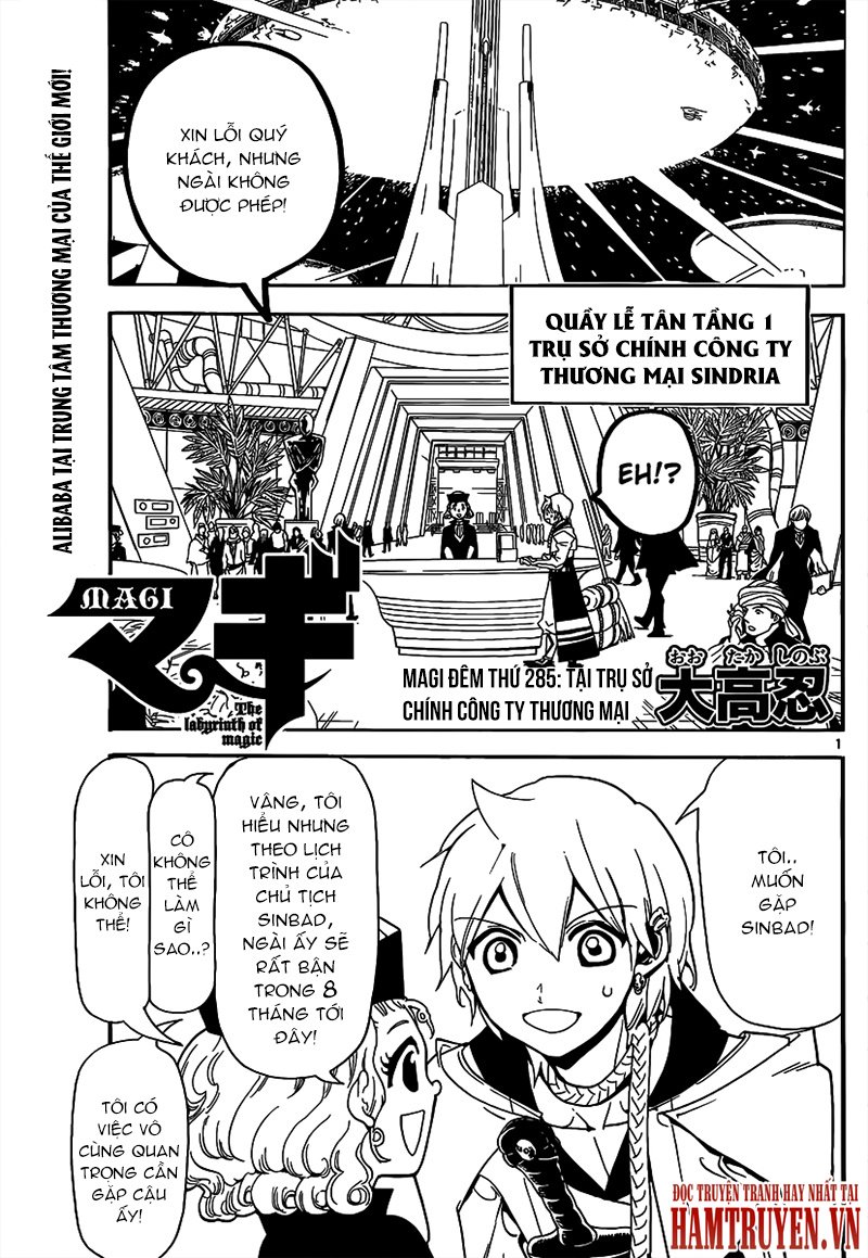 magi - the labyrinth of magic chapter 285 1