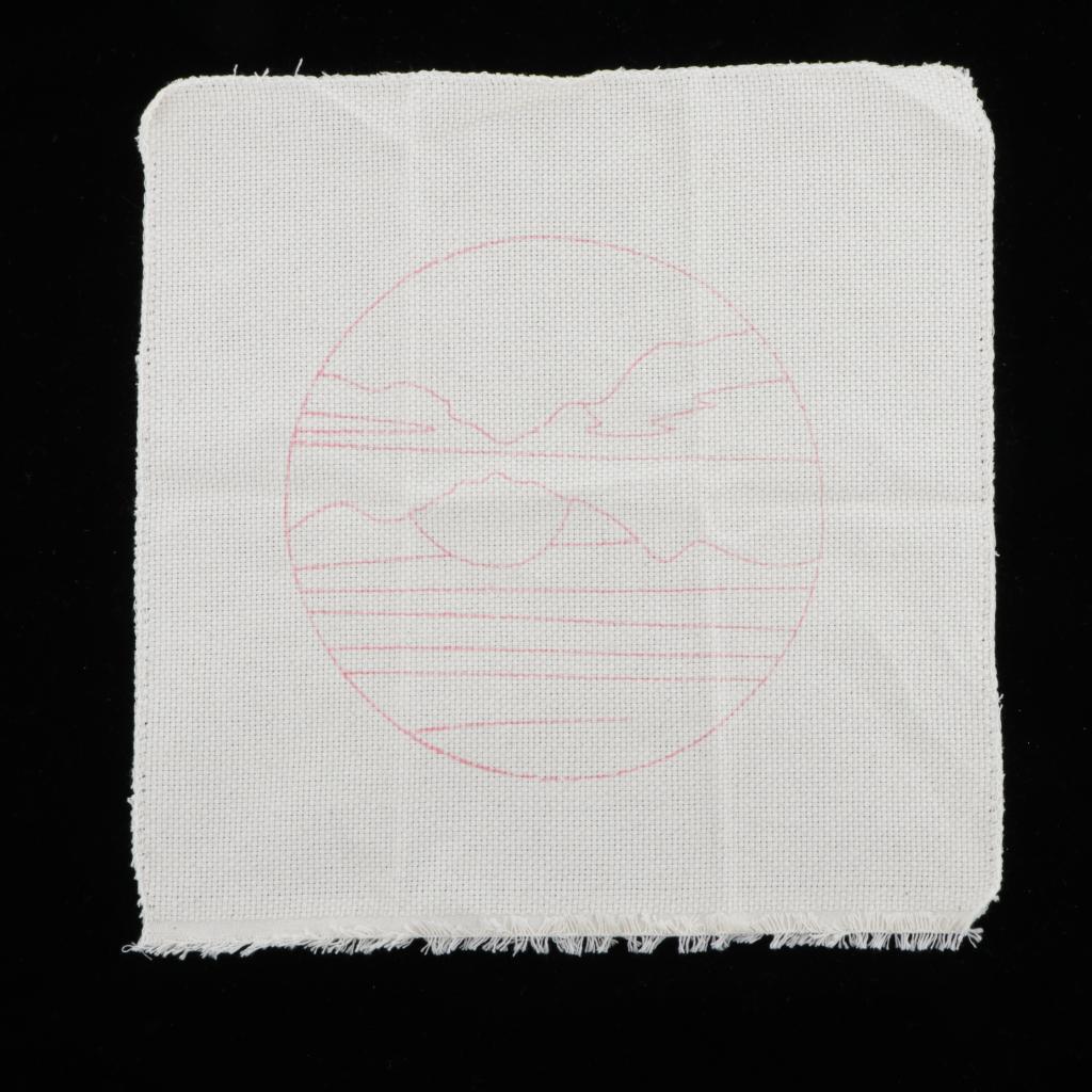 Punch  Kit with Adjustable Punch  Yarn for Beginners - Sunset