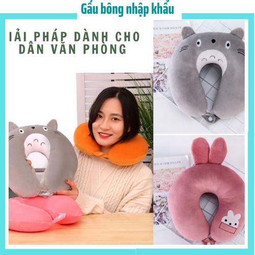 Gối chữ U, gối kê cổ chống đau mỏi vai gáy, cứu tinh cho dân văn phòng, hàng cao cấp