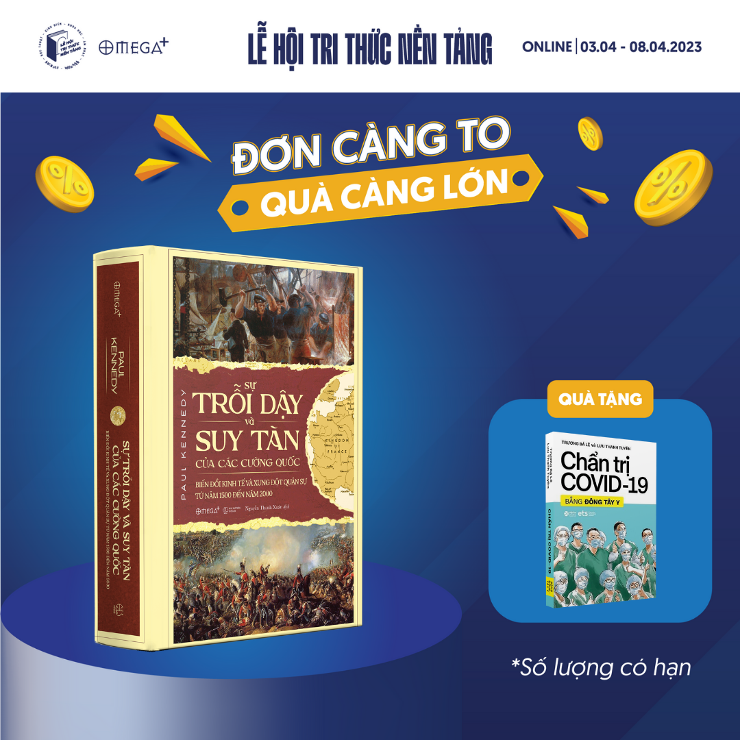 Sách Sự Trỗi Dậy Và Suy Tàn Của Các Cường Quốc - BẢN QUYỀN