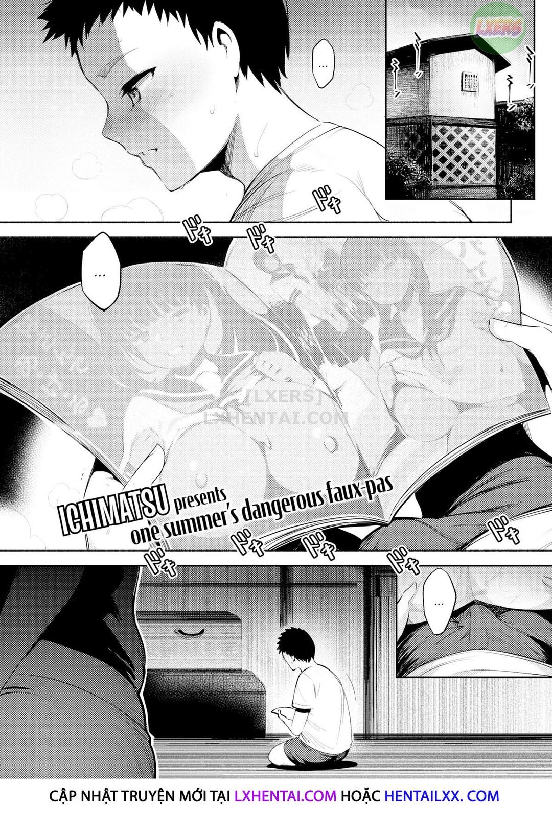 kỳ nghỉ hè đầy xúc cảm với chị họ chapter 1 1