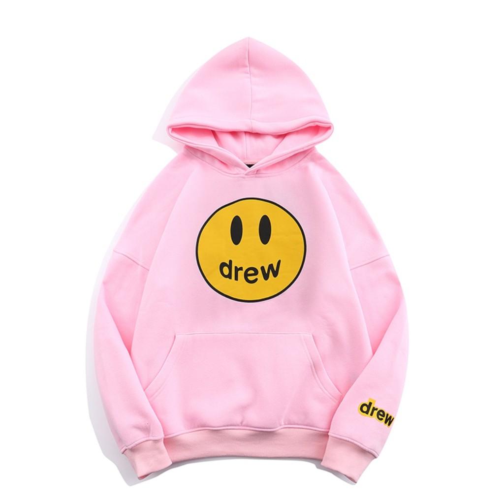 Áo Hoodie Mặt Drew Áo Nỉ Dáng Rộng Ullzang Unisex