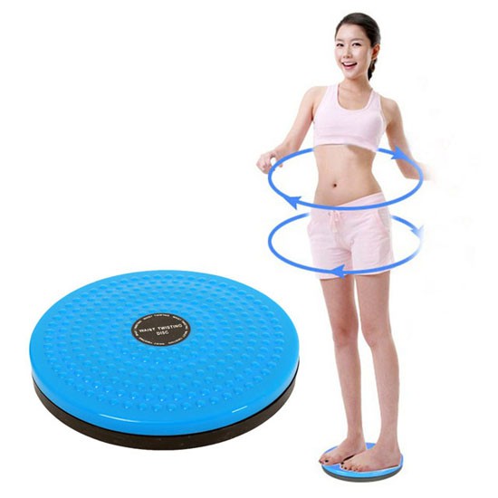 Đĩa xoay eo giảm cân xoay 360 độ đập tan mỡ bụng tại nhà hiệu quả - bàn xoay tập cơ bụng eo thon săn chắc