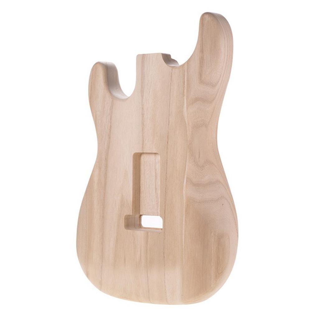 Barrel Body DIY Handcraft Unfinished Guitar ST Electric Guitar