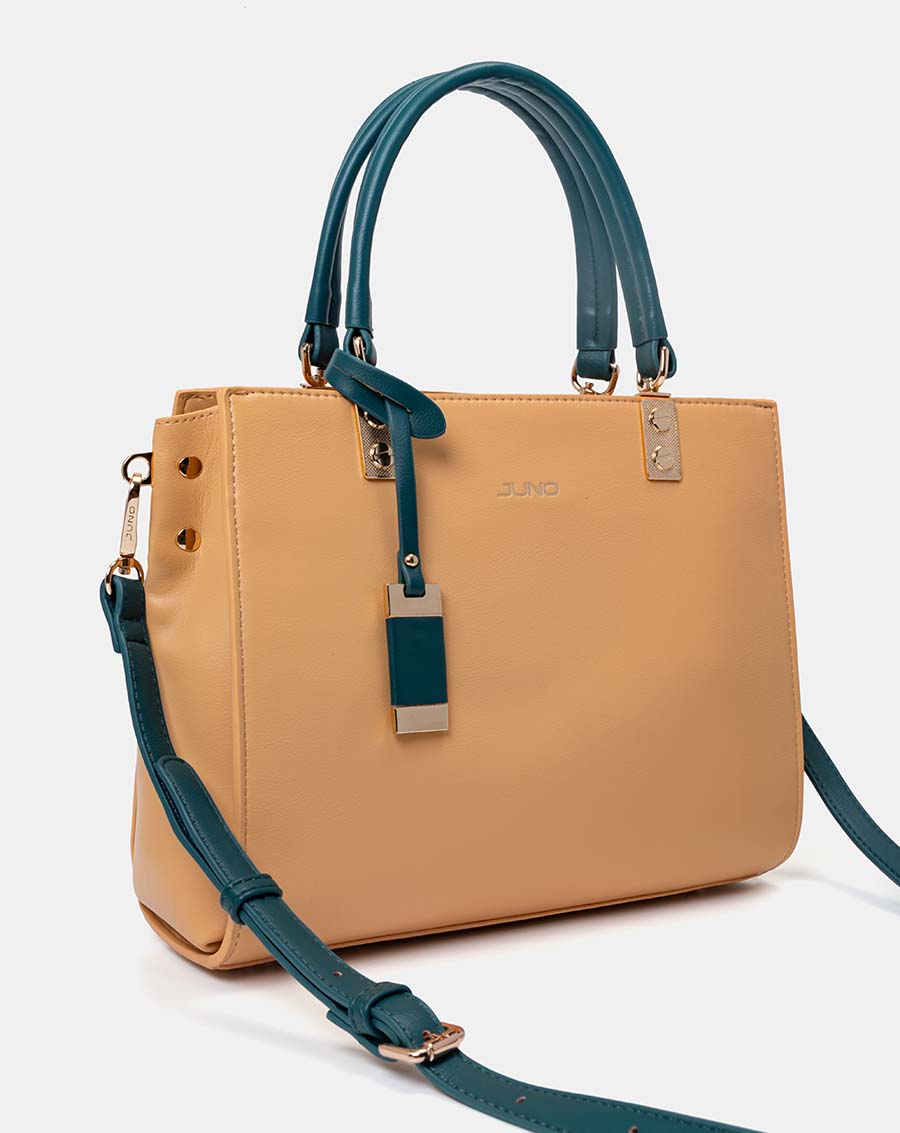 JUNO Túi Xách Lớn Satchel 2 Ngăn TXL065