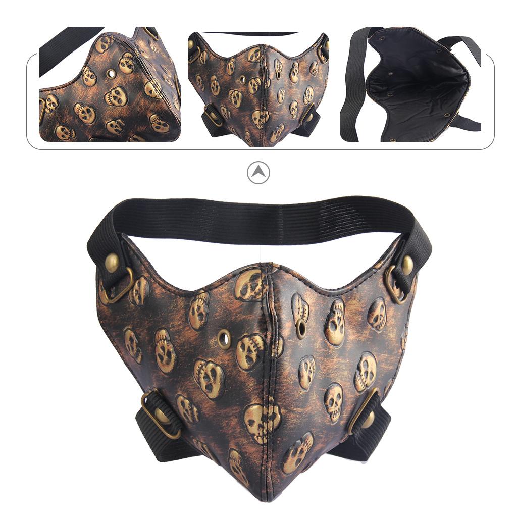 Dust Mask Skull Mask Washable Mouth Masks Mask For Cosplay Costume