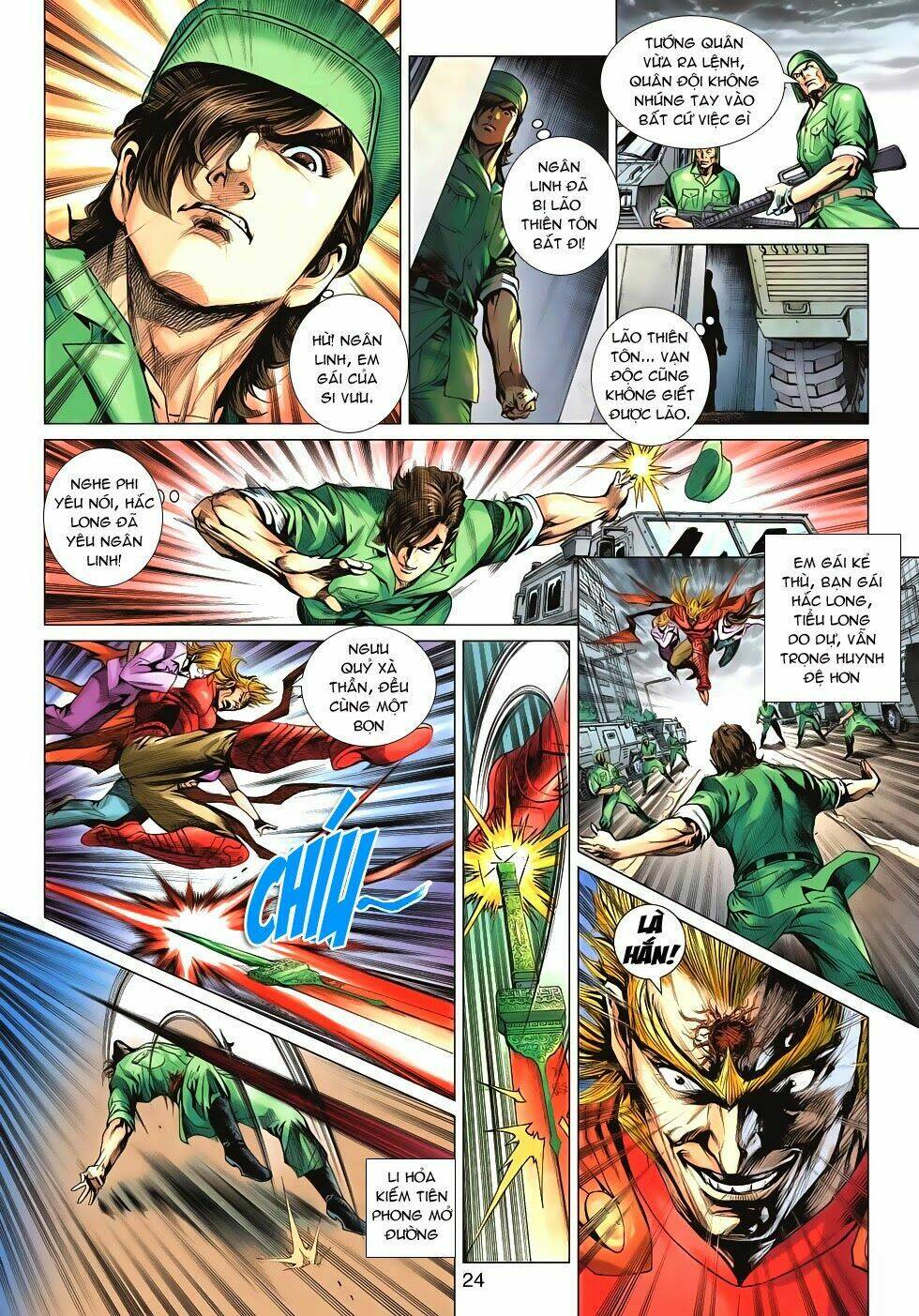 tân tác long hổ môn chapter 618 22