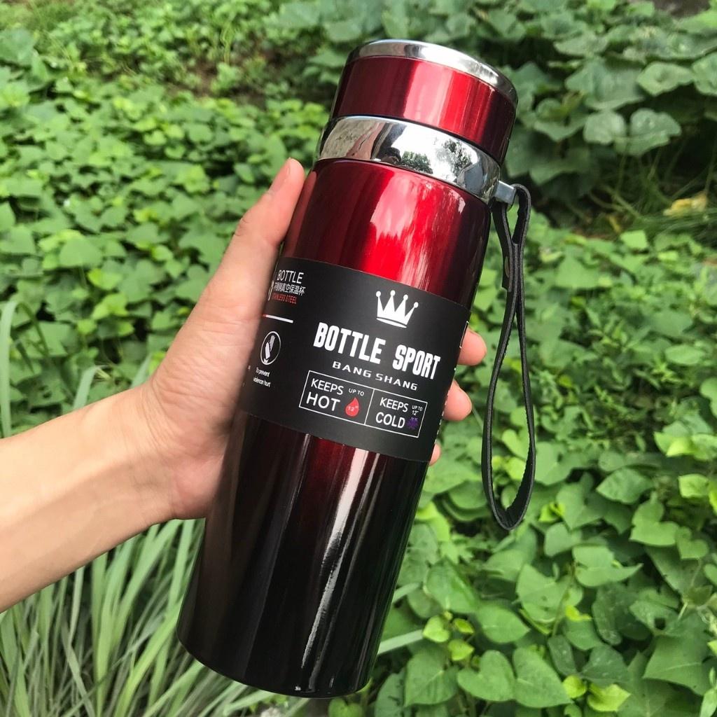 Bình Giữ Nhiệt Inox 304 Cao Cấp XinLang 1000ml – 2 Lớp Cách Nhiệt Có Quai Xách Tiện Lợi