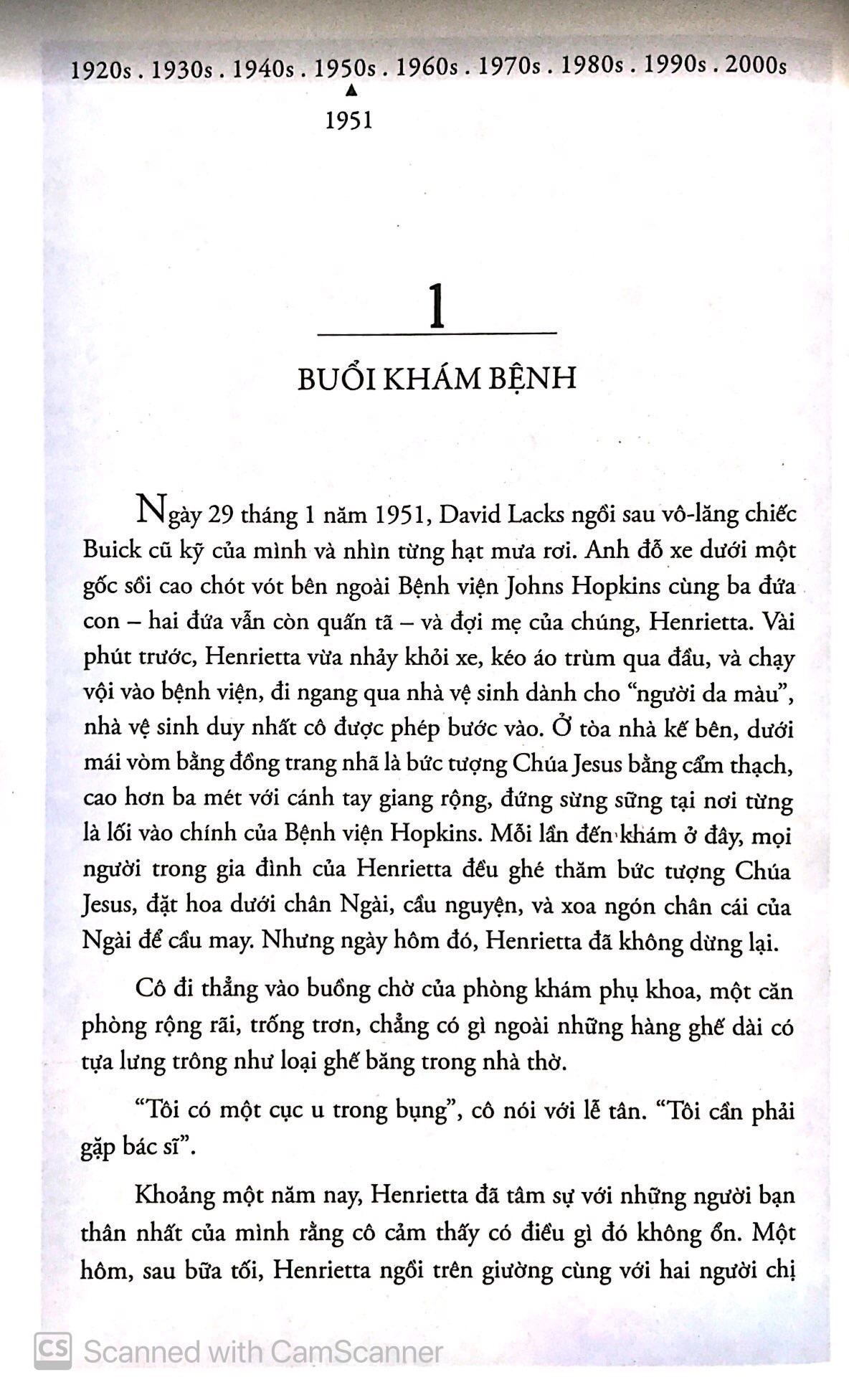 Sách Cuộc Đời Bất Tử Của Henrietta Lacks