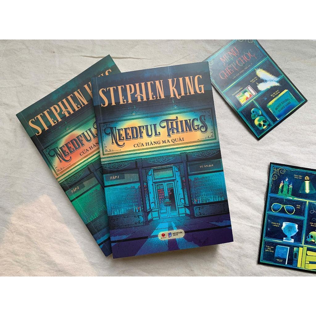 Sách - Needful Things - Cửa Hàng Ma Quái - Combo 2 Tập - Stephen King - Bách Việt