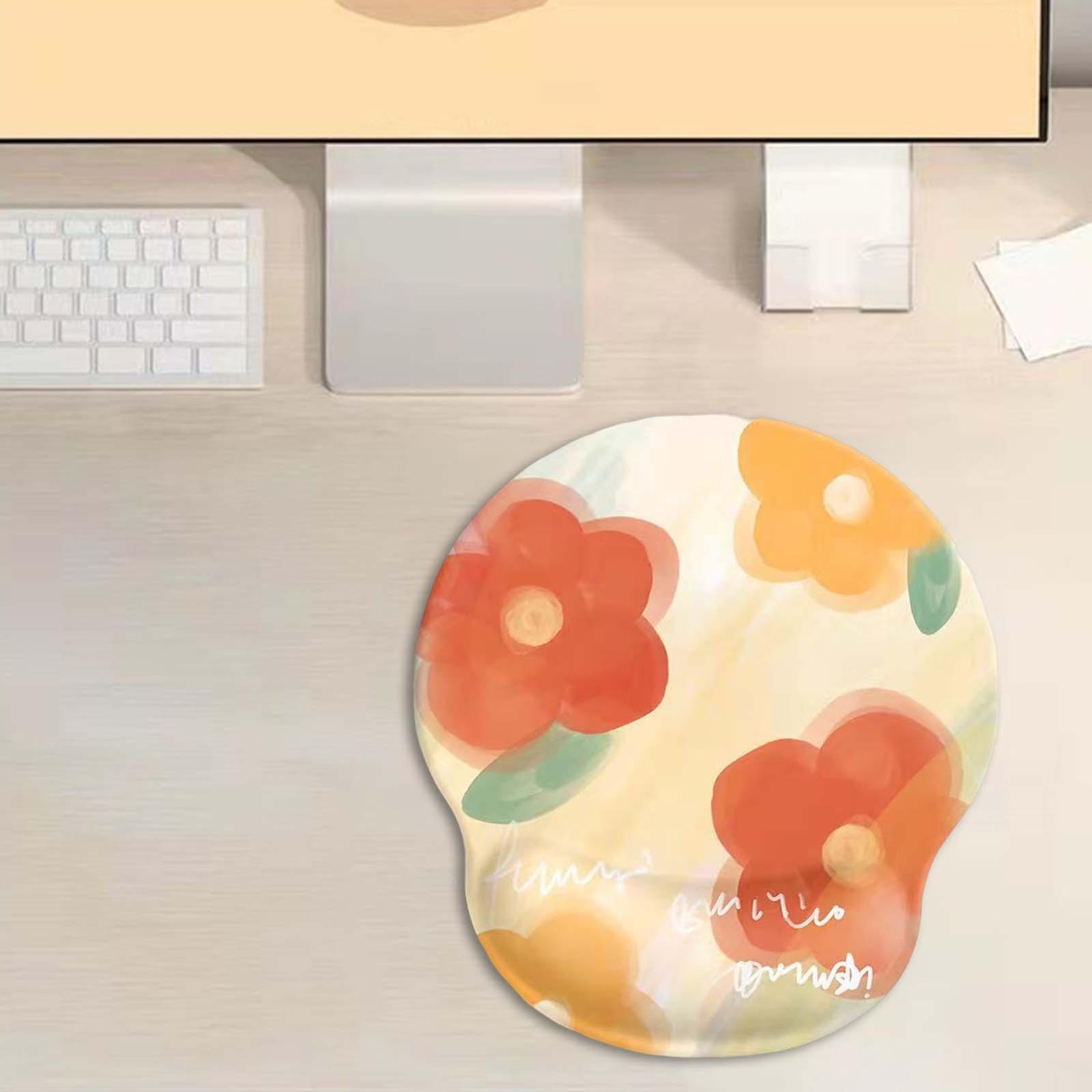 Ergonomic Mouse Pad Comfortable rubber Base for Gaming Typing Office