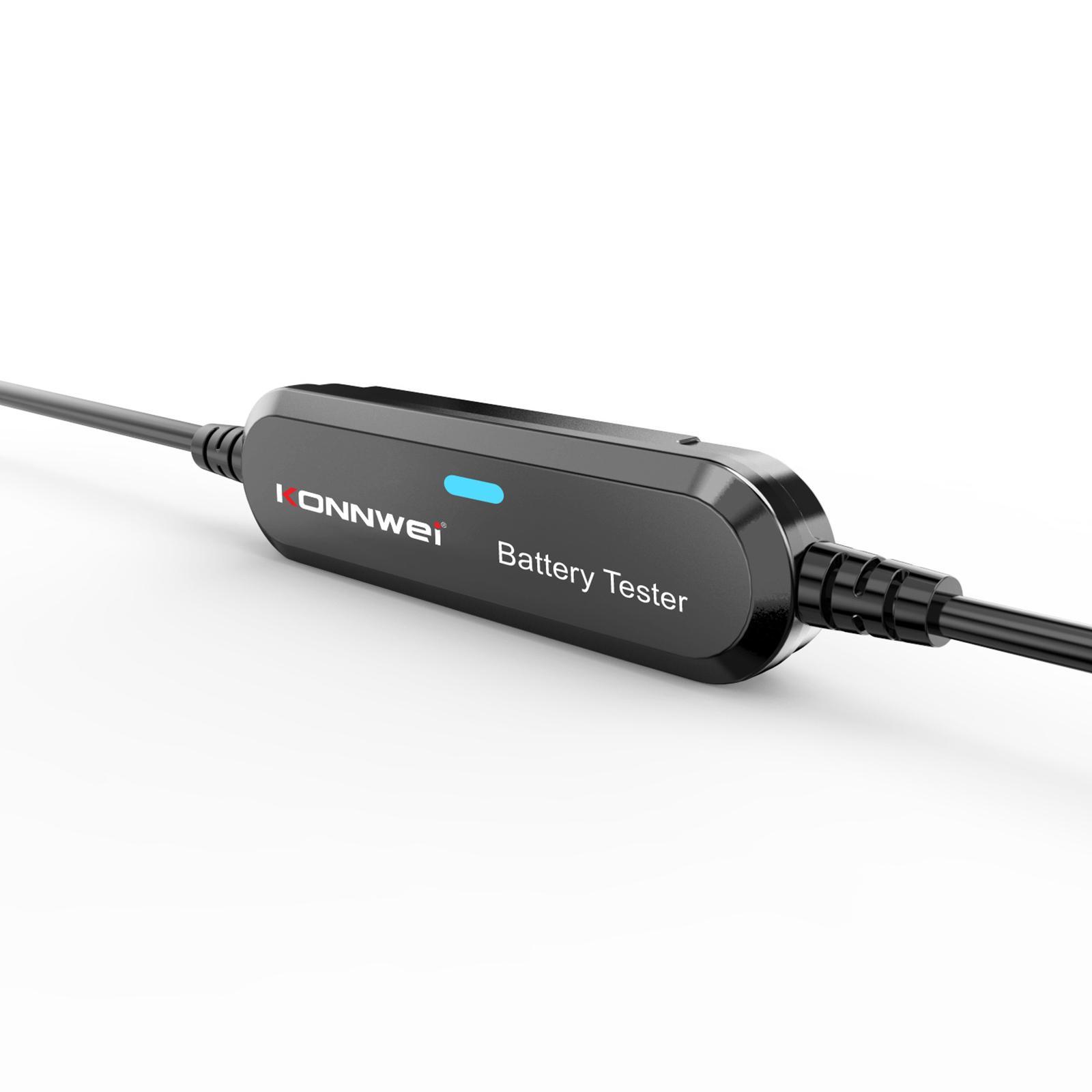 Car Battery Tester, Cranking Charging Analyzer Automotive for Vehicles Motorcycle