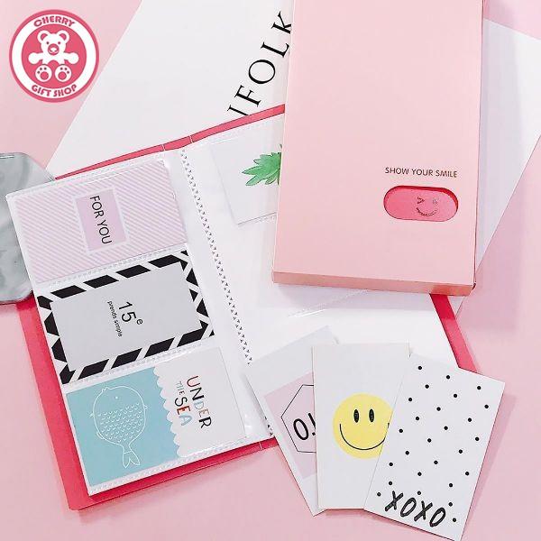 ALBUM ĐỰNG ẢNH LOMOCARD - SỔ CARD ĐỂ ĐƯỢC 120 ẢNH