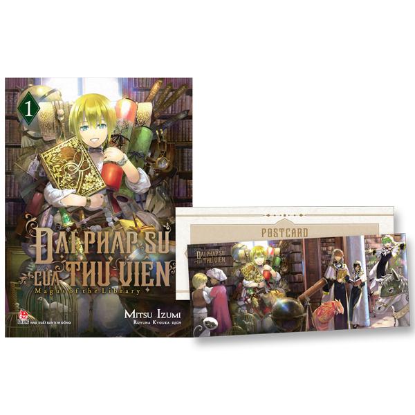 Sách - Đại Pháp Sư Của Thư Viện - Magus Of The Library - Tập 1 - Tặng Kèm Postcard Dài