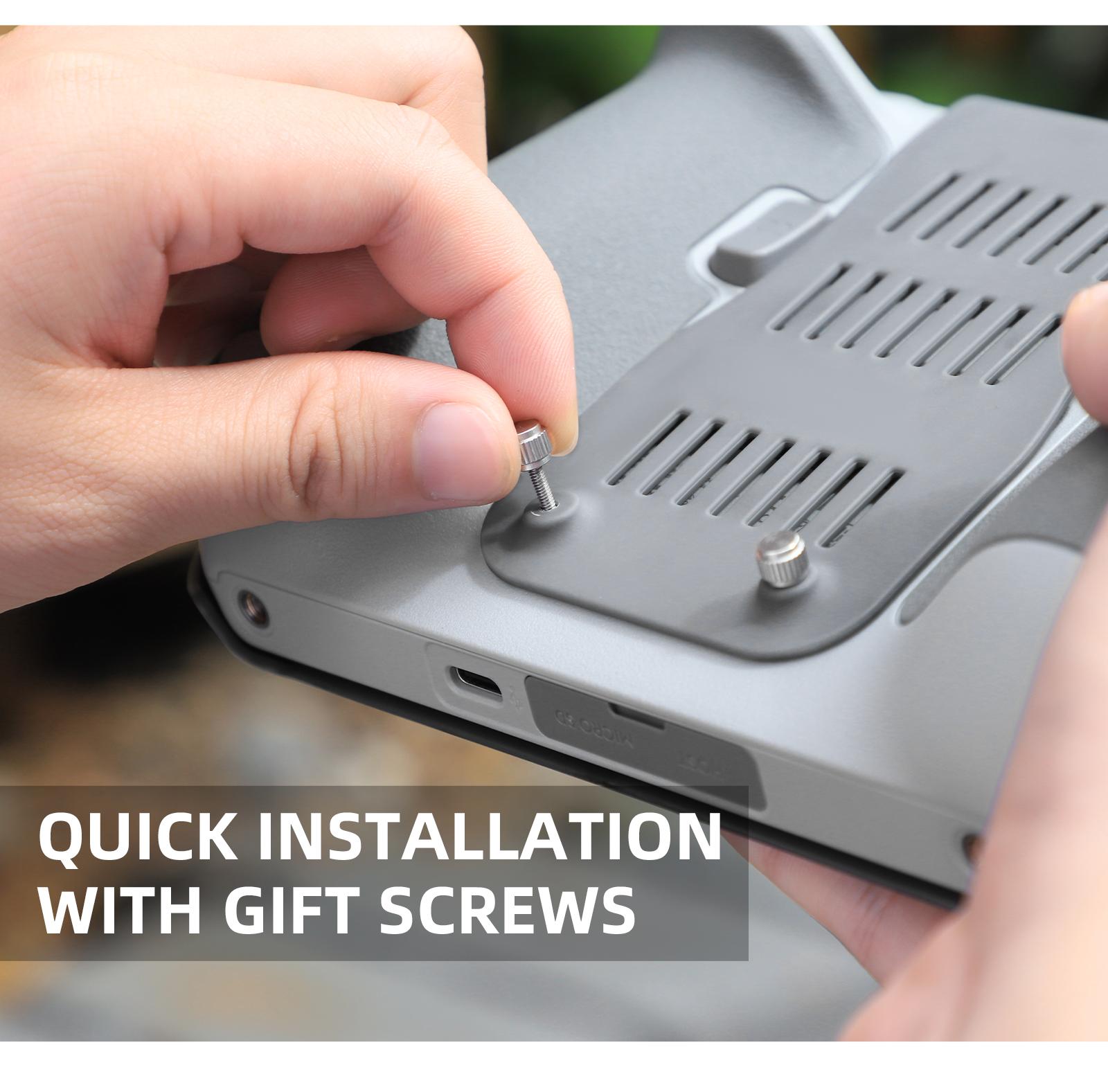 Vỏ bảo vệ màn hình cho DJI Mini 3 Pro điều khiển từ xa Sun Hood Sunshade Protection Cover cho DJI RC Phụ kiện màu: Xám