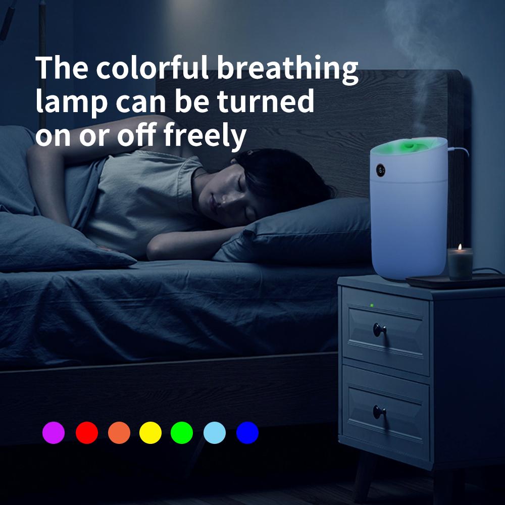 SaengQ Điện Máy Tạo Độ Ẩm Không Khí Khuếch Tán Hương Thơm Khuếch Tán USB Văn Phòng Phun Sương Tạo Phun Sương Tạo Ẩm Hình Ếch Con Máy Khuếch Tán Tinh Dầu Có Đèn Cho Gia Đình