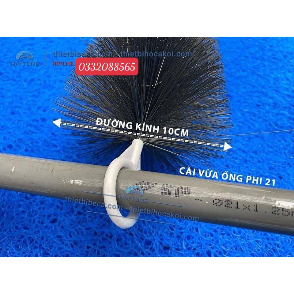 Combo 10 chổi lọc đen dành hồ cá koi 60-80-100-120 cm