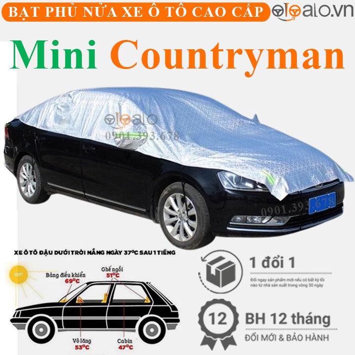Bạt trùm phủ nửa nóc xe Mini Countryman cải dù 3 lớp cao cấp BPNX - OTOALO
