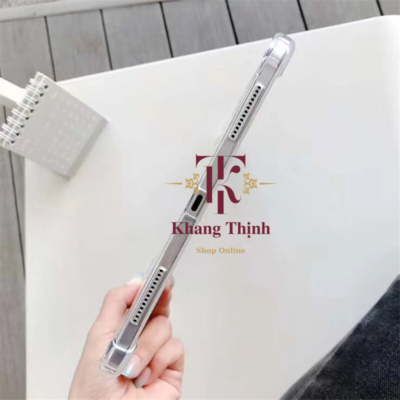 Ốp lưng dành cho iPad 11 inch 2021 M1 silicon dẻo cao cấp chống sốc 4 góc