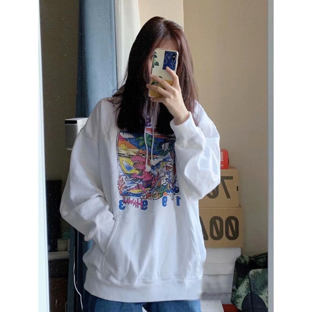 Áo hoodie goyangi Unisex LISA oversize phong cách hàn quốc