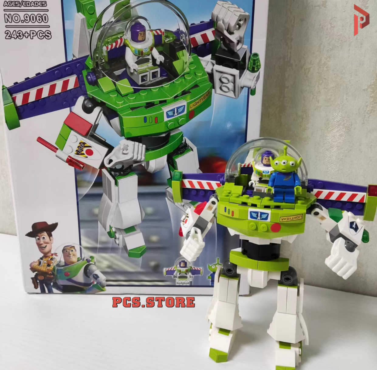 Đồ Chơi Lắp Ráp Mô Hình Phi Hành Gia Buzz Lightyear Trong Toys Story 4 - PCS STORE