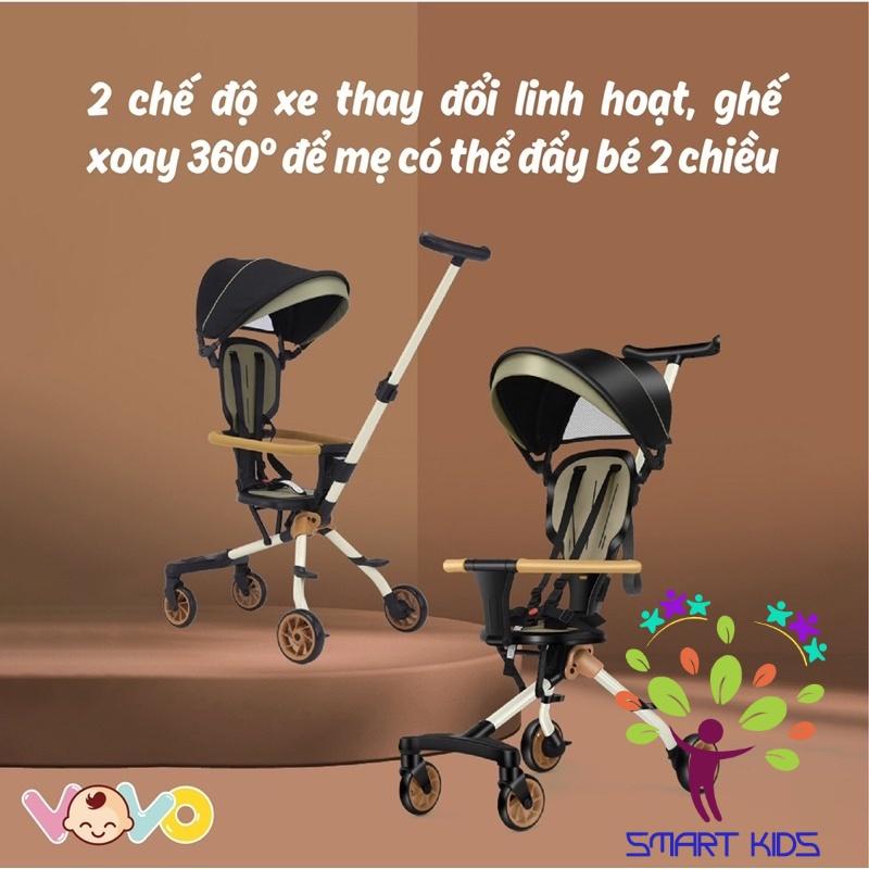 Xe đẩy gấp gọn đảo chiều Vovo VO-0206