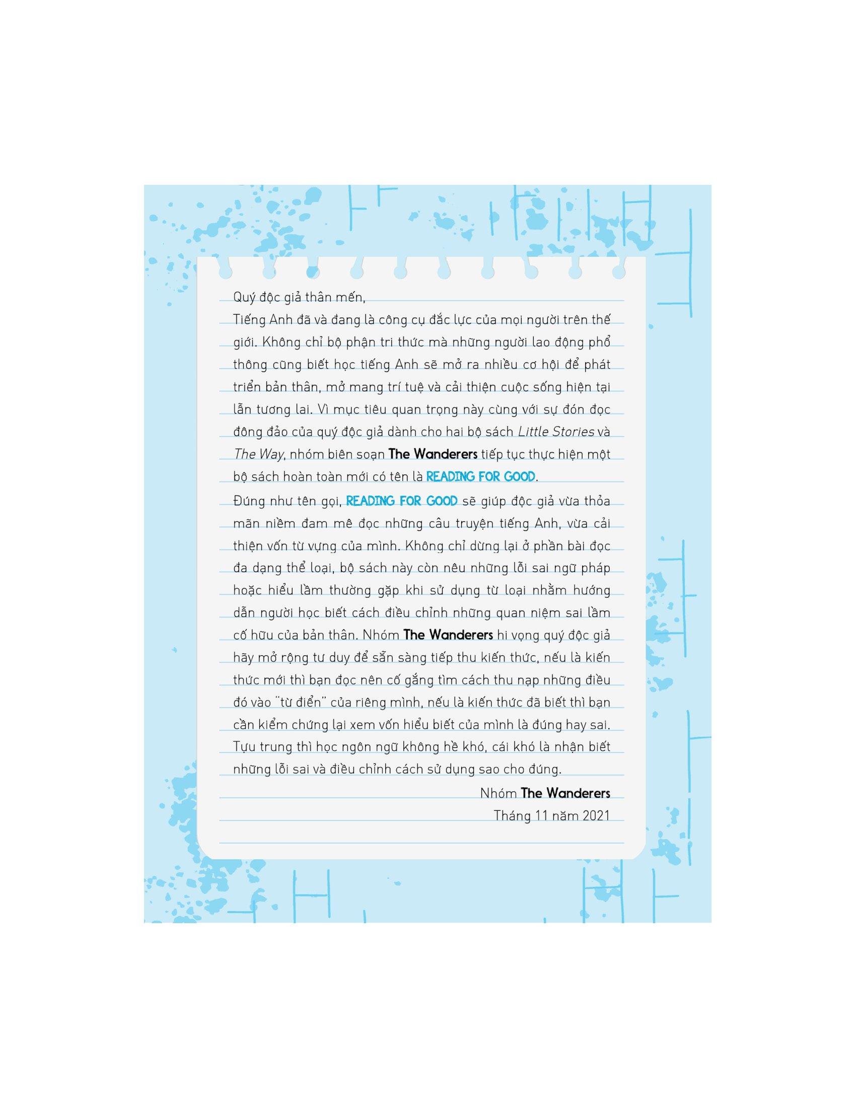 Reading For Good - Expand Your Horizons