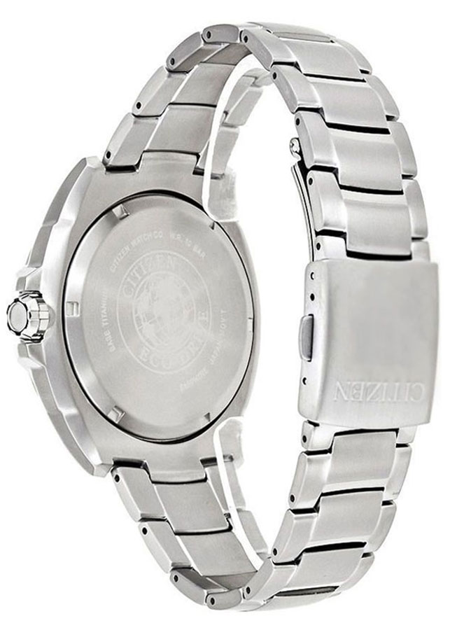 Đồng Hồ Nam Citizen Dây Titanium AW1401-50E - Mặt Đen (Sapphire)