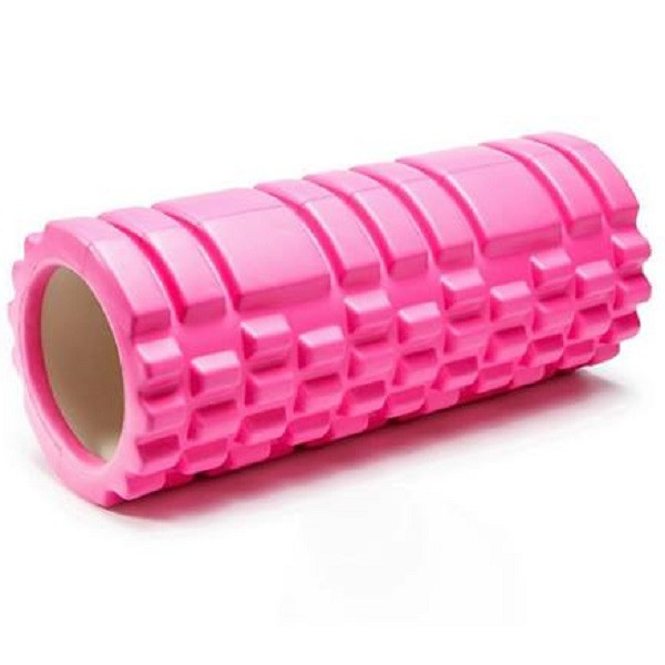 Con Lăn Massage Tập Yoga, Gym Foam Roller - Hồng