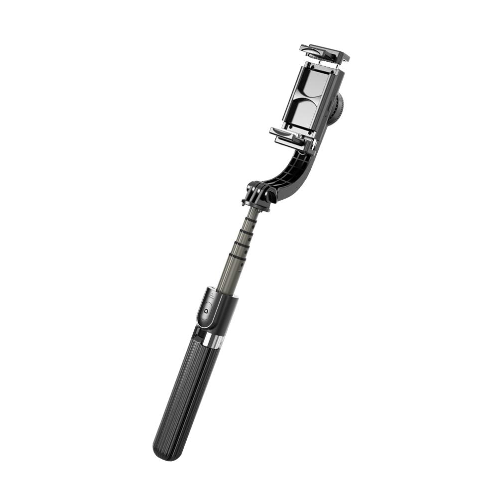 3 in 1 Phone Gimbal Stabilizer Selfie Stick Tripod 86cm 5-Section with Remote Shutter Phone Clamp Smart Rotatable