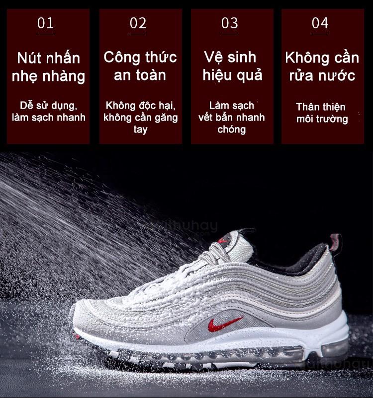 Chai xịt bọt vệ sinh làm sạch giày Sneaker giày thể thao Hando 300ml