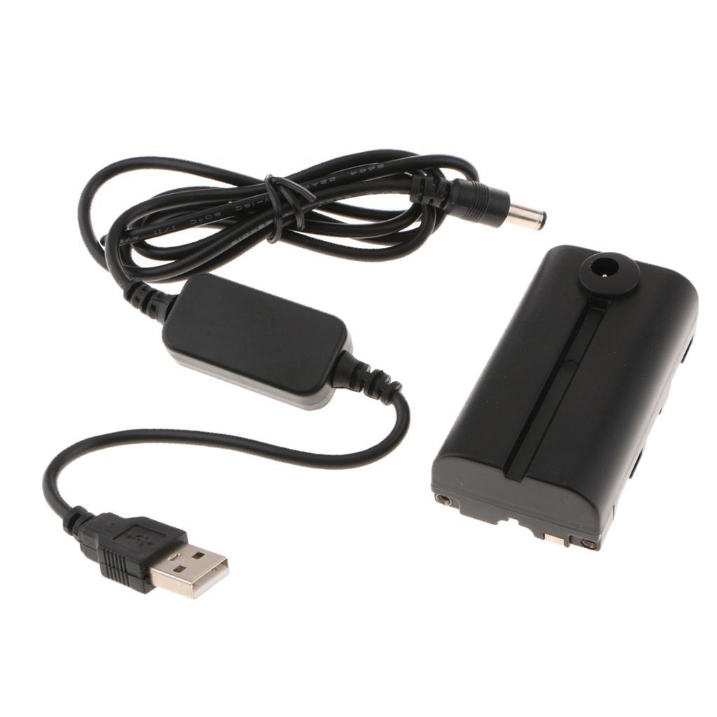 USB F550/F990  Battery DC Coupler for    LED Light