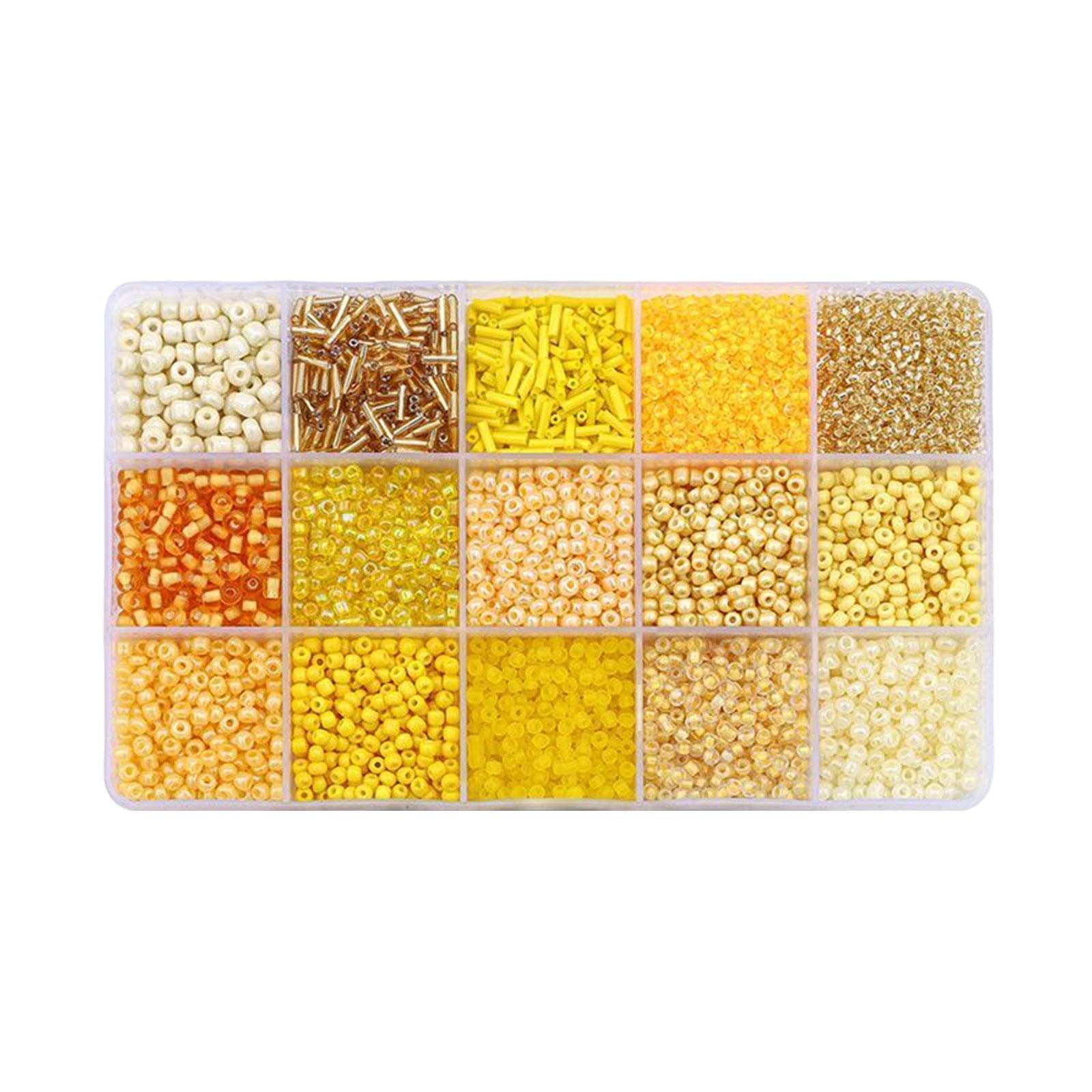 Round Glass Beads for Jewelry Making Spacer Loose Beads for DIY Necklaces Bracelets Accessories